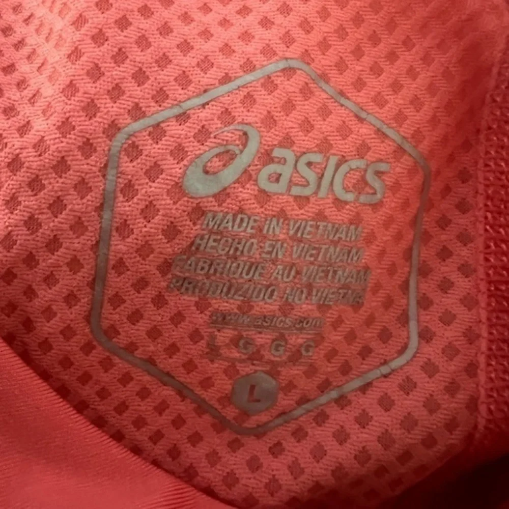 Asics Coral/Grey Tennis Dress‎ size large Ebix